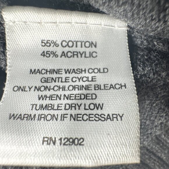 Sun River Sweater Mens XL Gray Colorblock Pullover Knit 1/4 Zip Mock Neck Preppy - Picture 5 of 10